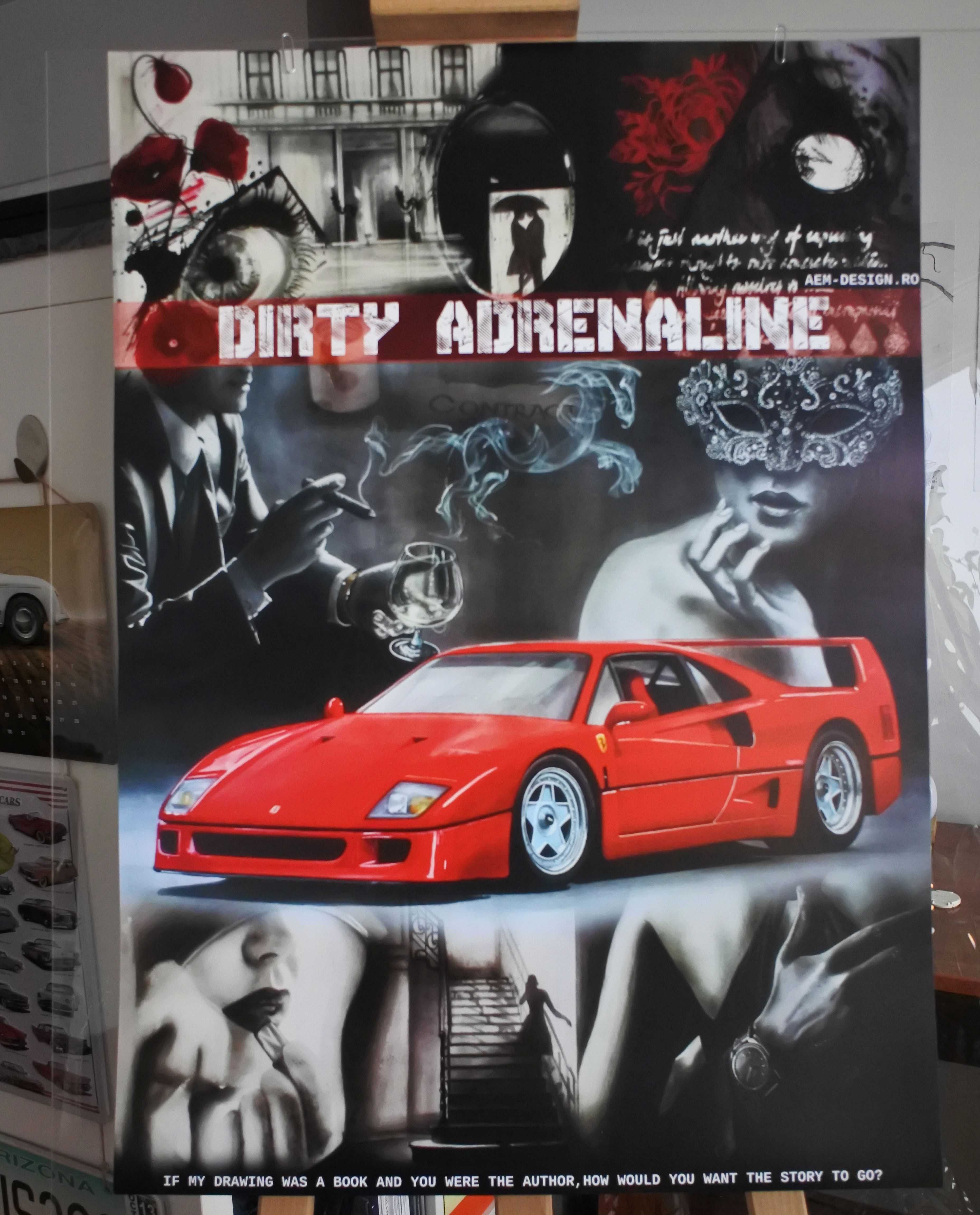 Poster masini Lamborghini Ferrari Porsche Mustang BMW