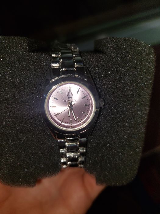 Дамски Rolex розав циферблат