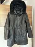 Massimo dutti кожено яке, S