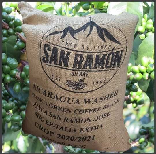 NICARAGUA Jinotega Finca San Ramon 2022, Cafea Verde