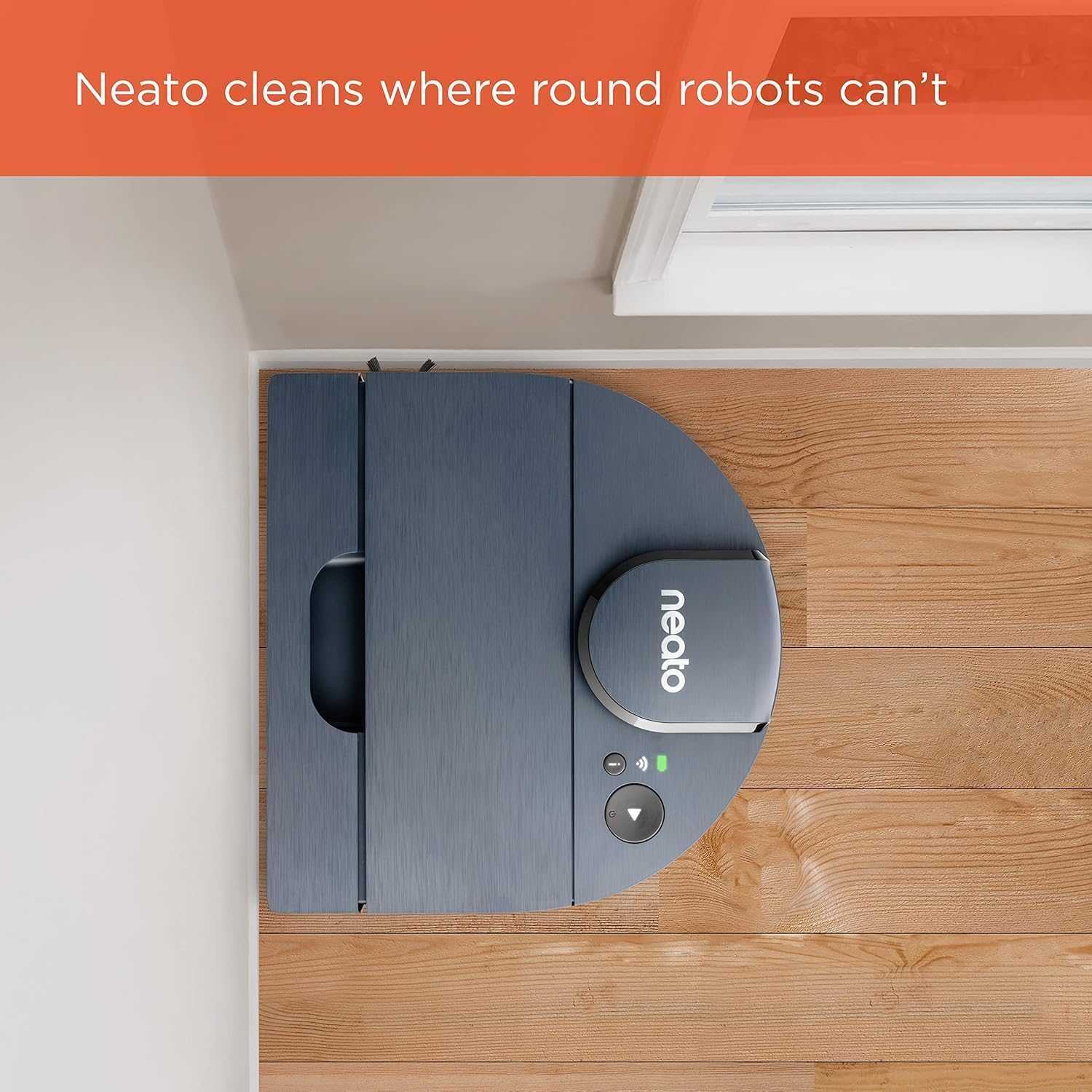 Мощна прахосмукачка робот Neato Robotics D8, Lidar,  100мин., Alexa