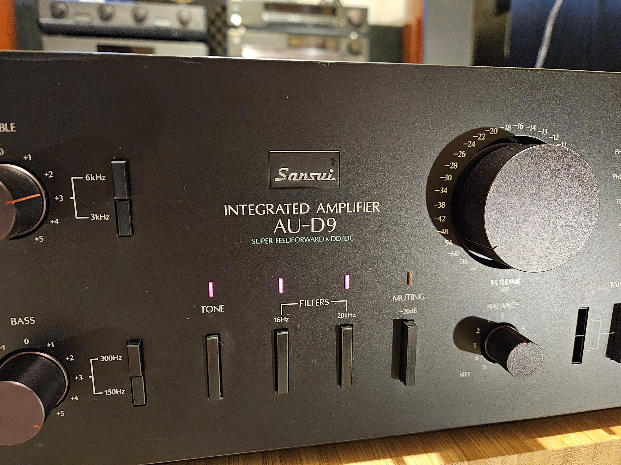 Amplificator Sansui AU D9 made in japan Vintage