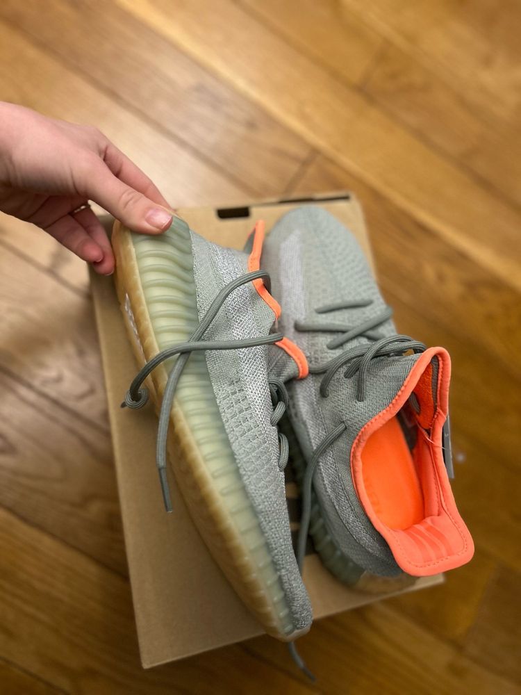 Adidas Yeezy Boost 350 V2 Desert Sage Noi Originali
