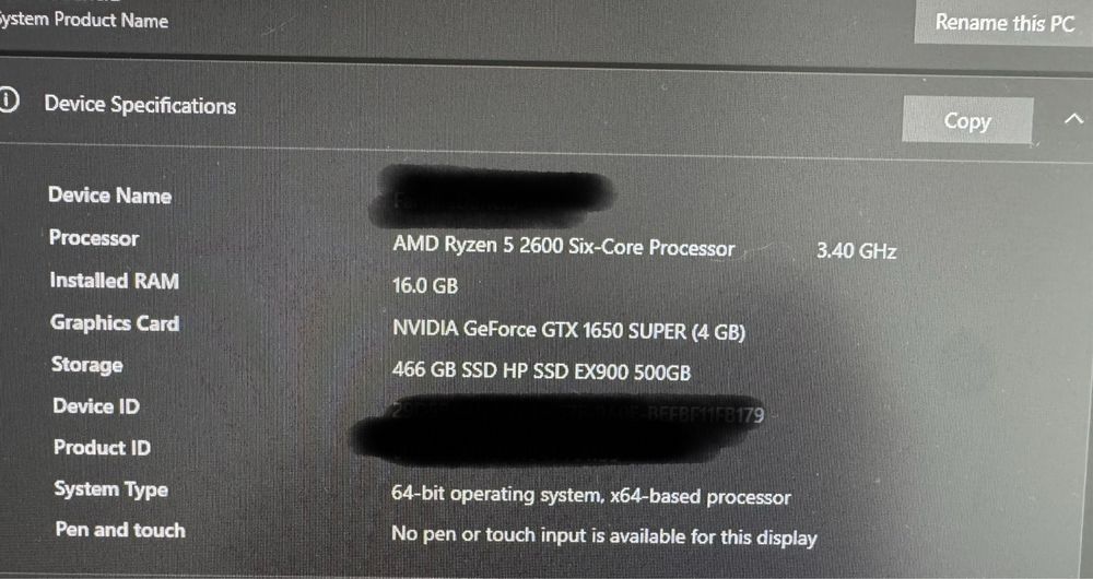Vând PC de gaming / birou - perfect funcțional