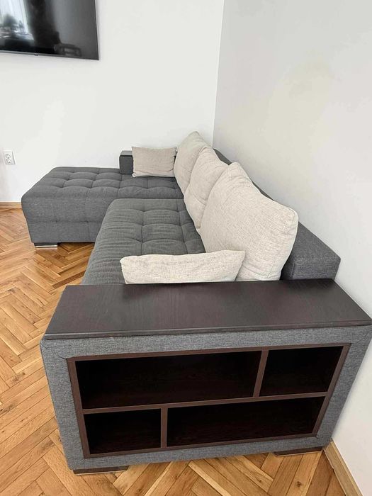 Ъглов диван разтегателен (ляв ъгъл)