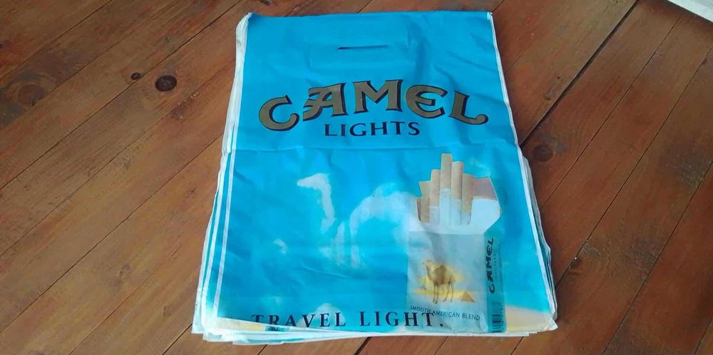 Стари торбички ParliAment SONY JACOBS CAMEL NESCAFE