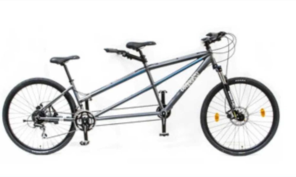 Bicicleta tandem pentru 2 persoane sigilata sch. shimano - csepel 200