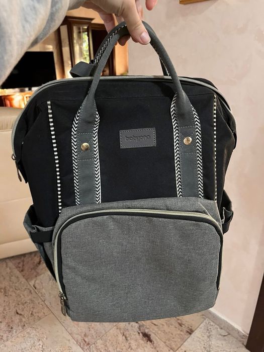 Vand rucsac multifunctional pentru mamici, cu 12 buzunare, Babyono.