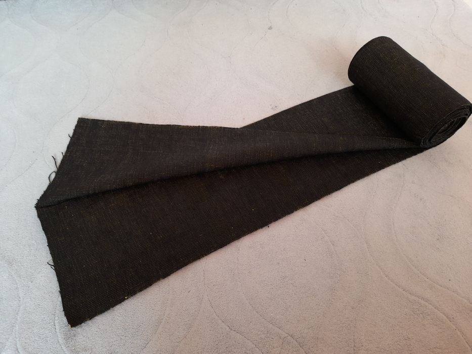 Стар ръчно тъкан плат 4,5 м на 40 см