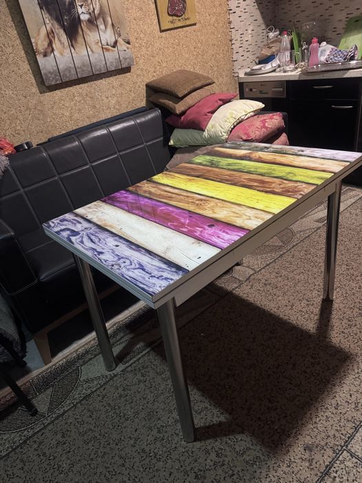 Продам, стол трансформер, в сложенном виде  110*70 б/у