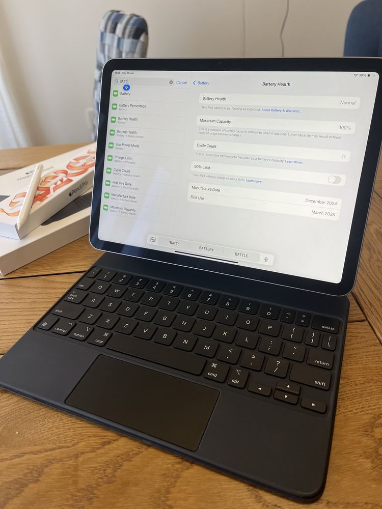 Ipad Air Apple 11 inch M2 256 GB space gray
