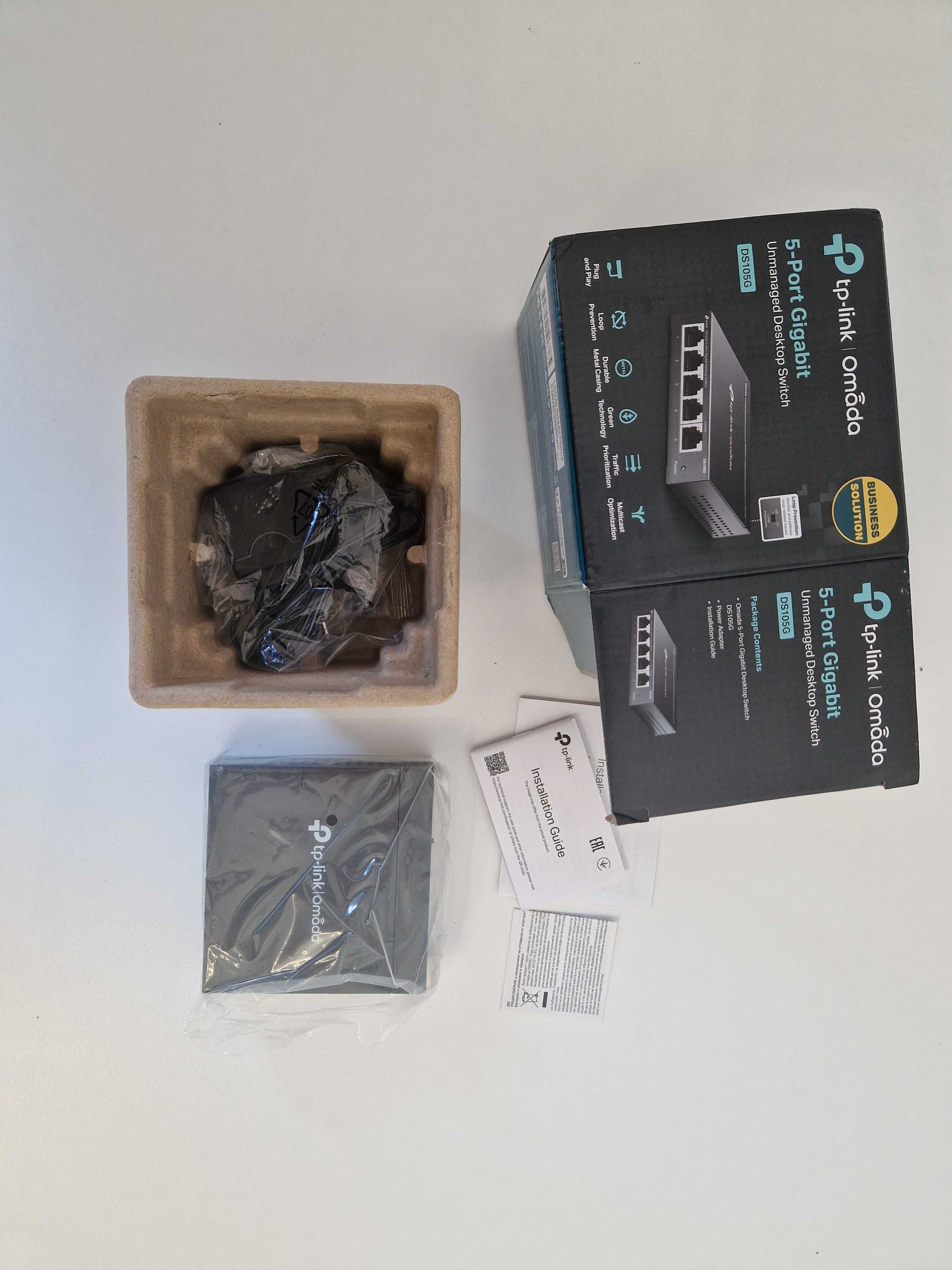 Switch TP-Link LS1005G, 5 порта 10/100 /1000Mbps