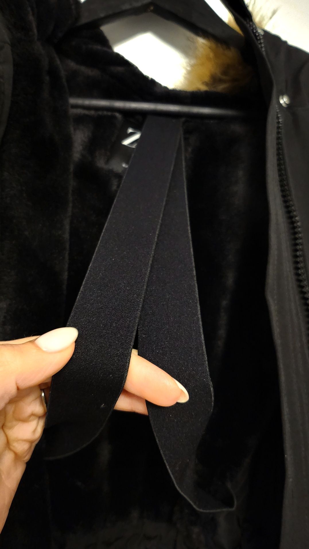 Дълго зимно яке Zara, размер - S