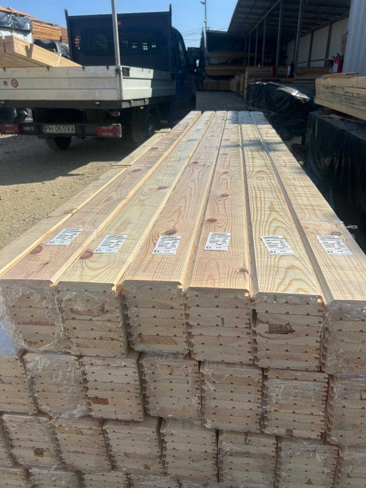 NOU! Lambriu Rasinoase profil trapez 21x120x3600mm PRET PRODUCATOR
