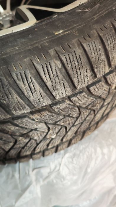 Лети Джанти 19' с зимни гуми Dunlop 255/40/19 като нови