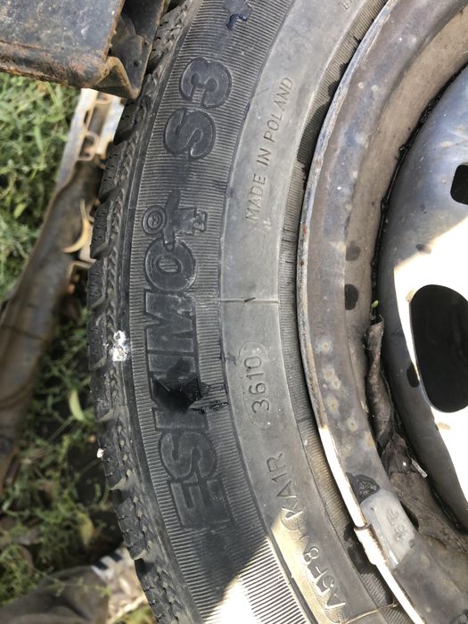 Roti iarna tabla originale Vw Polo Skoda fabia 185 60 14 iarna tabla