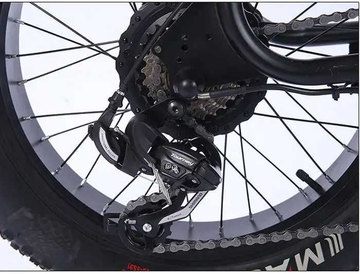 Електрически Fatbike 20" 750W Shimano скорости, 24 мес гаранция