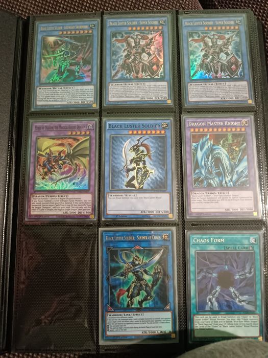 Yu GI oh black luster soldier colection