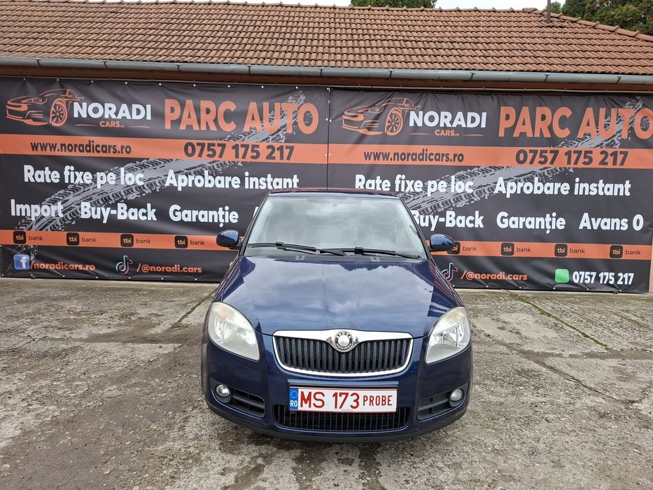 Skoda Fabia 2008 1,4 Benz Euro 4 Cash Sau Rate Fixe Cu Avans 0