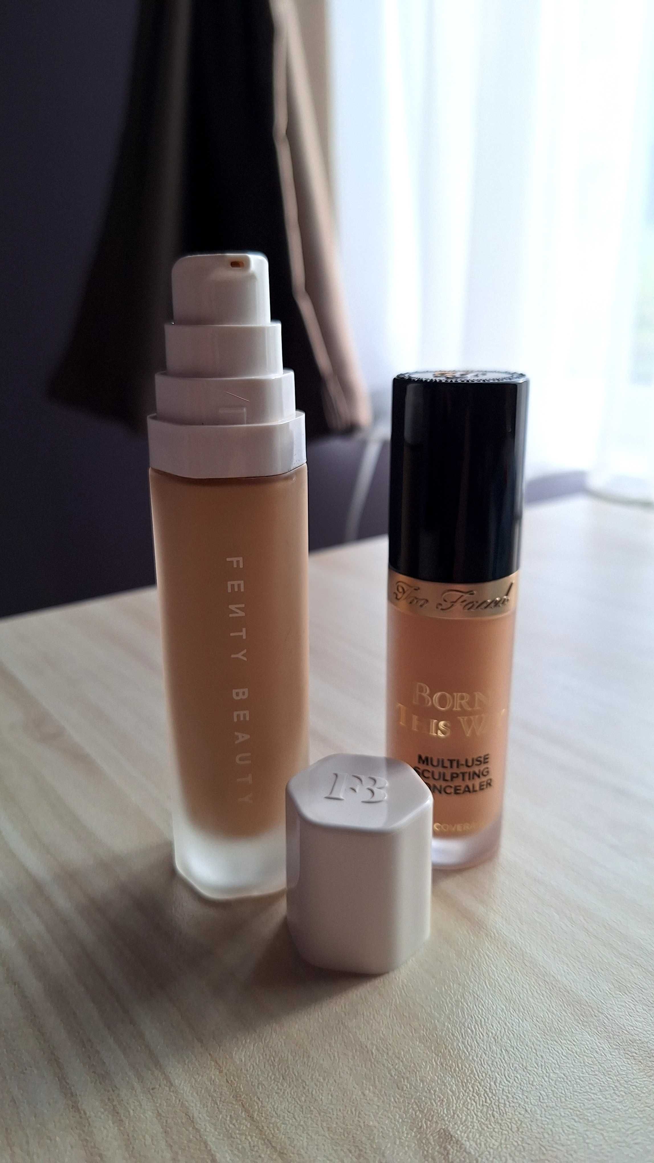 Fenty beauty Soft' Lit фон дьо тен  + Born This Way коректор