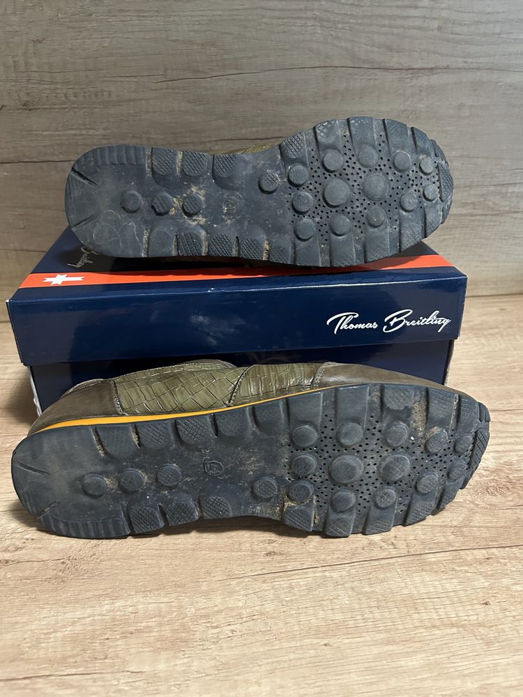 Pantofi piele naturală Thomas Breitling 44