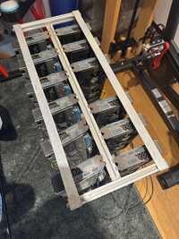 Rig Mining - Miner 12 placi Sapphire NITRO+ RX 580 8G GDDR5