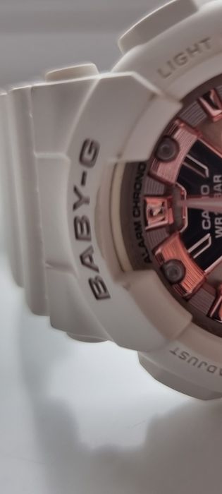 G shock Baby G Casio часовник white gold rose с гаранция