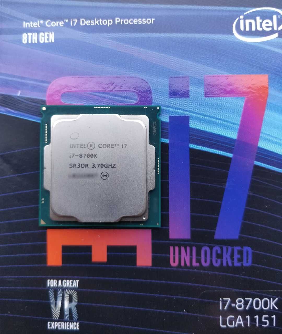 Процесор Core i7-8700K (LGA1151 за Z390 Z370 H370 B360 B365 H310M)
