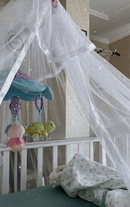 Манеж качлка, детская кровать