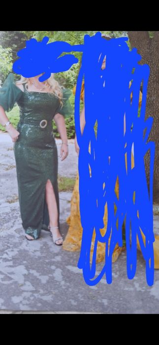 Официална рокля с колан