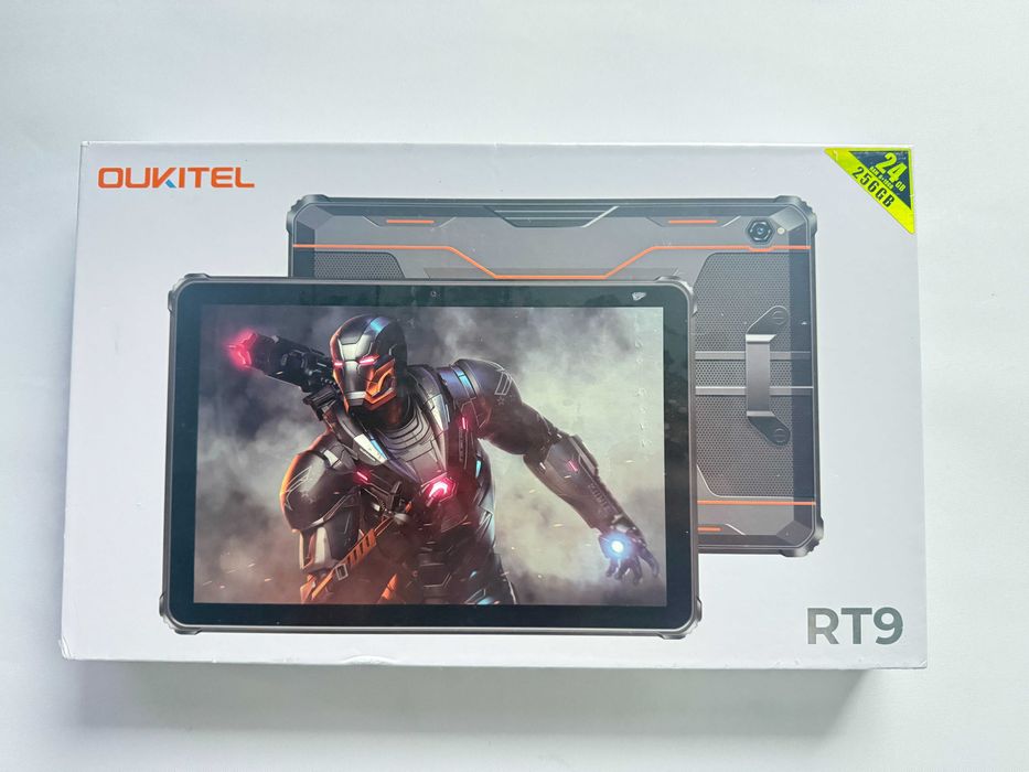 Oukitel RT9, Black, 4G, 10.1'' FHD, 256gb 24gb ram Dual-Sim, 11000mAh