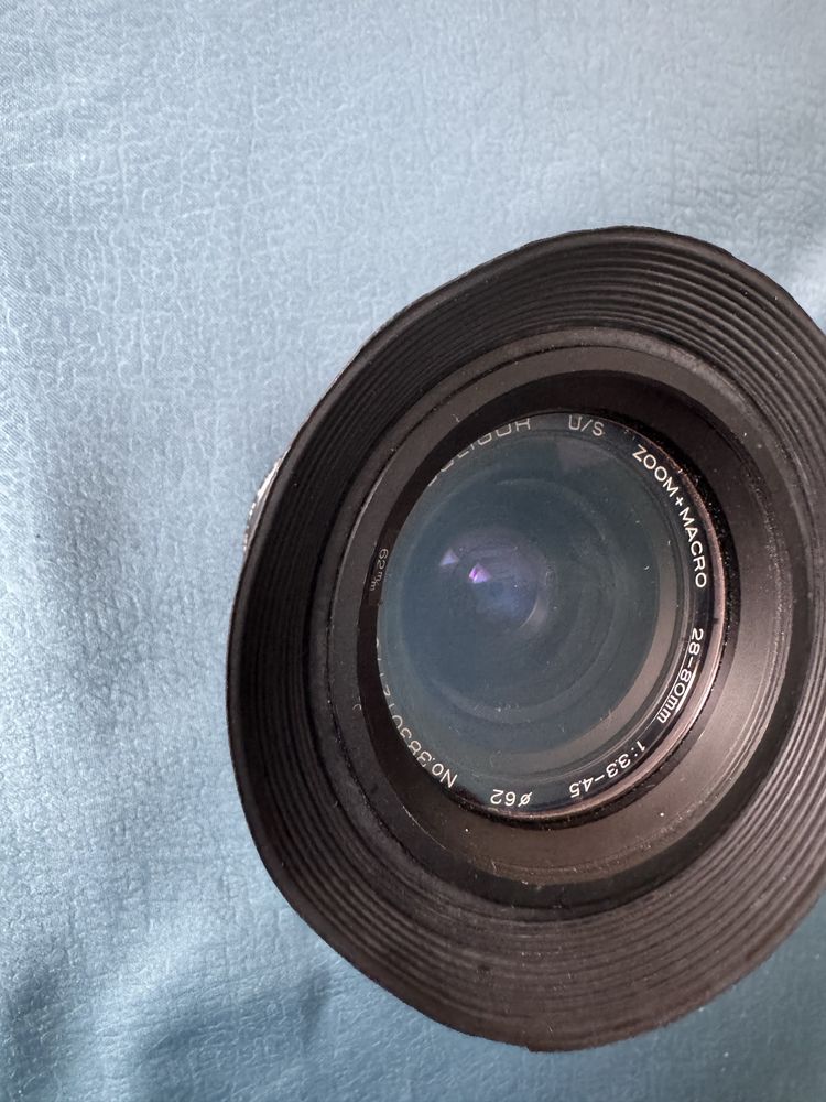 Японски Обектив SOLIGOR 28-80mm + филтър Hama
