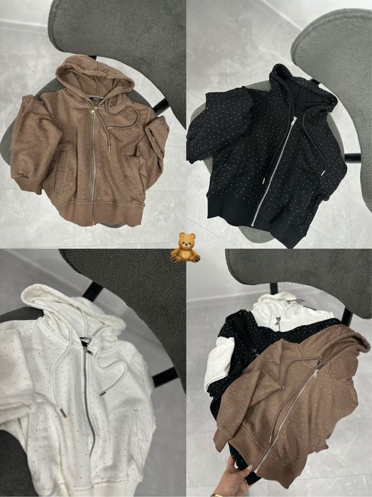 Памучно горнище с камъни