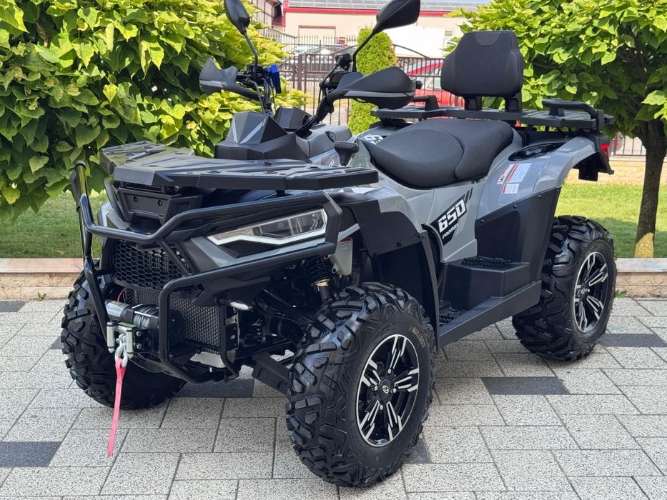 Vand Linhai Promax 650L EPS NOU‼️(cf moto,can am,tgb,segway)

Km:400