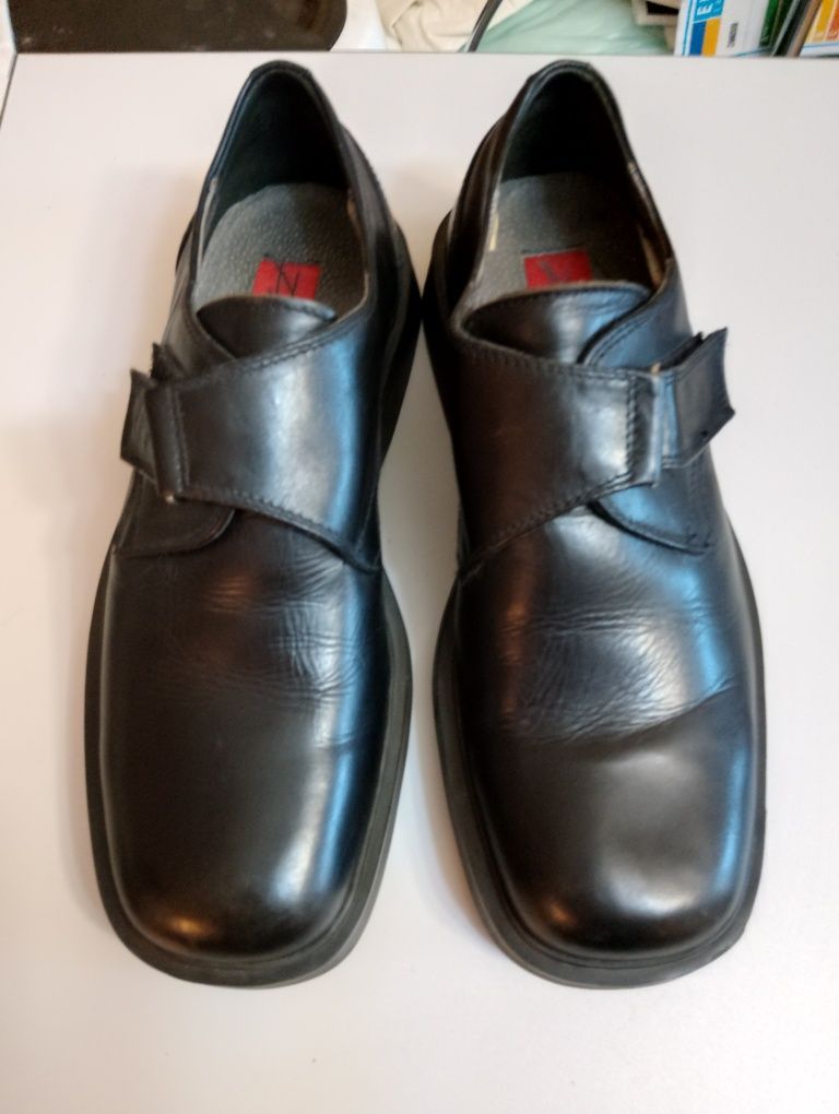 Черни обувки FIRETTI Made in Italy  ном.41-41.5 естествена кожа