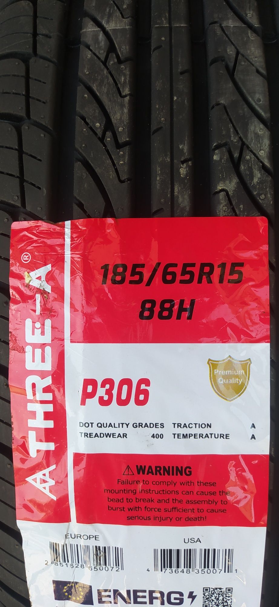 185/65R15 Three-A P306