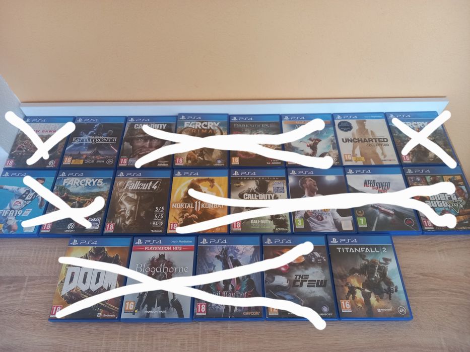 Продавам игри за PS4.
