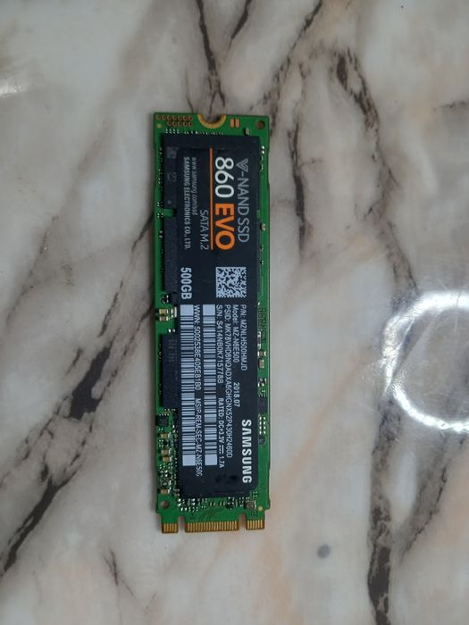 Диск  Samsung 860 EVO Series 500GB MLC SATA 6Gbps  M.2 2280