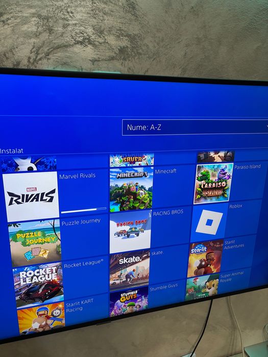 PS4 PlayStation 4 cu garanție 30 jocuri Fortnite Roblox FIFA Minecraft