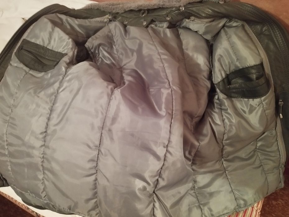 Кожено яке с подплата