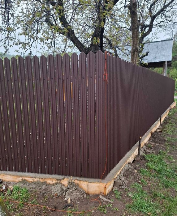 Garduri din sipca metalica &plasa bordurat &BCA
