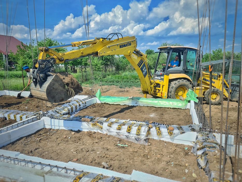 sapatura, piconat, fosa, fundatie, demolare, piscina, nisip, pietris