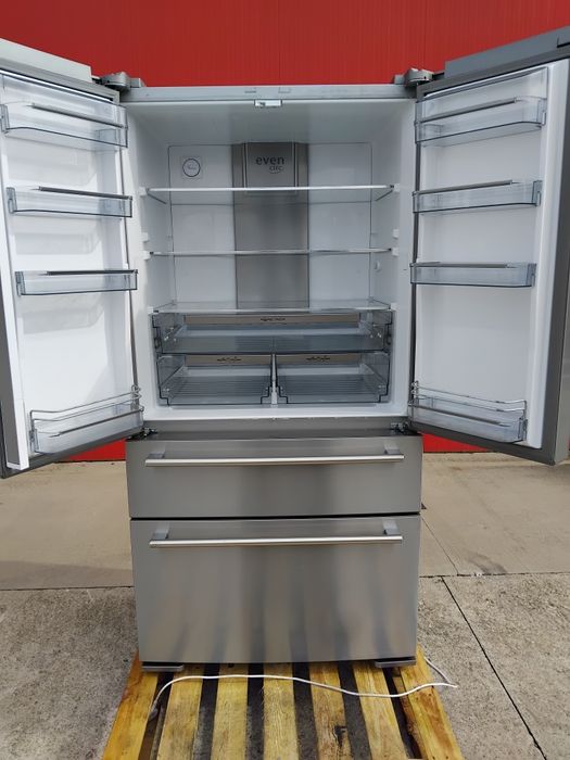 Хладилник side by side инокс