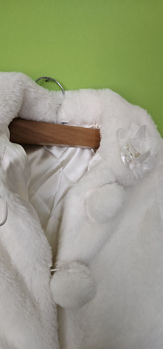 Есенно-зимно пухено палто за момиче