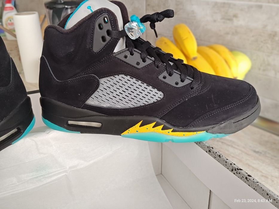 Jordan 5 Aqua 46/30 cm