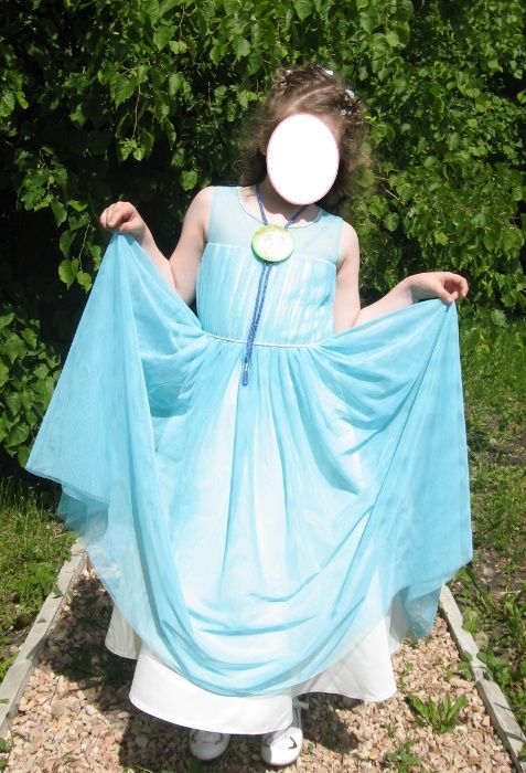 Нарядное платье 6-10 лет, рост 120-140 см