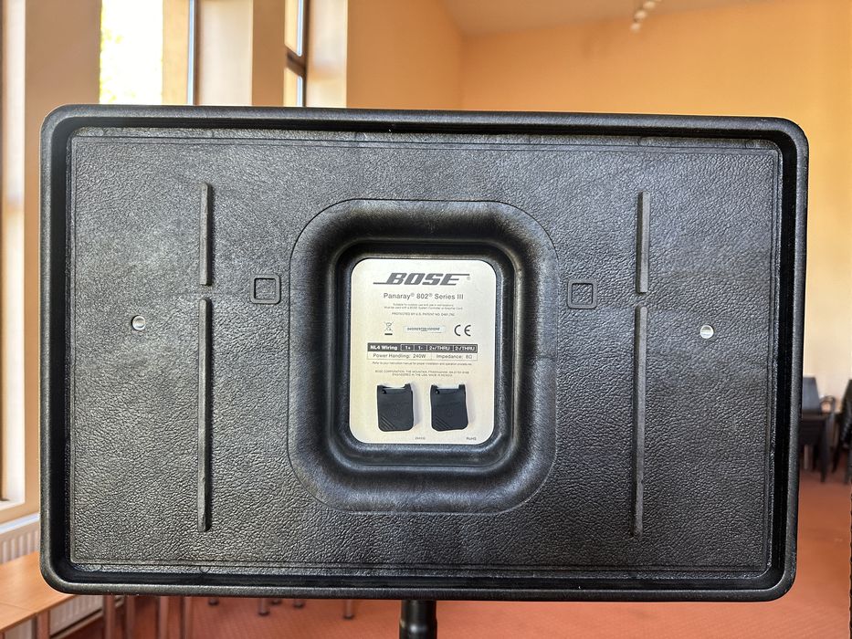 Bose 802 series 3 top, Bose 502 Bass, Bose Controller 2, Apart 2000