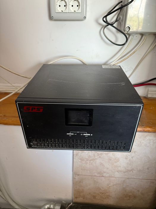 UPS SPS1000W 12V sinusoida pura pentru centrale termice + baterie