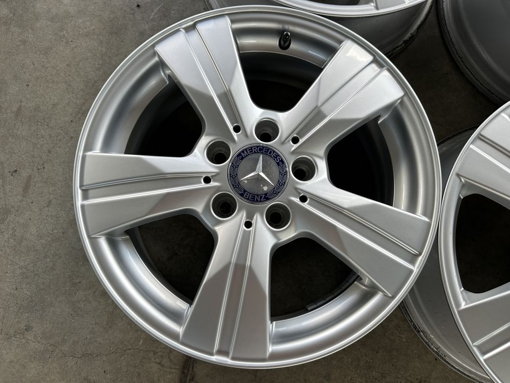 4бр. Отлични 16” Ориг. Джанти 5x112 за *MERCEDES-BENZ* 6Jx16H2, ET46
