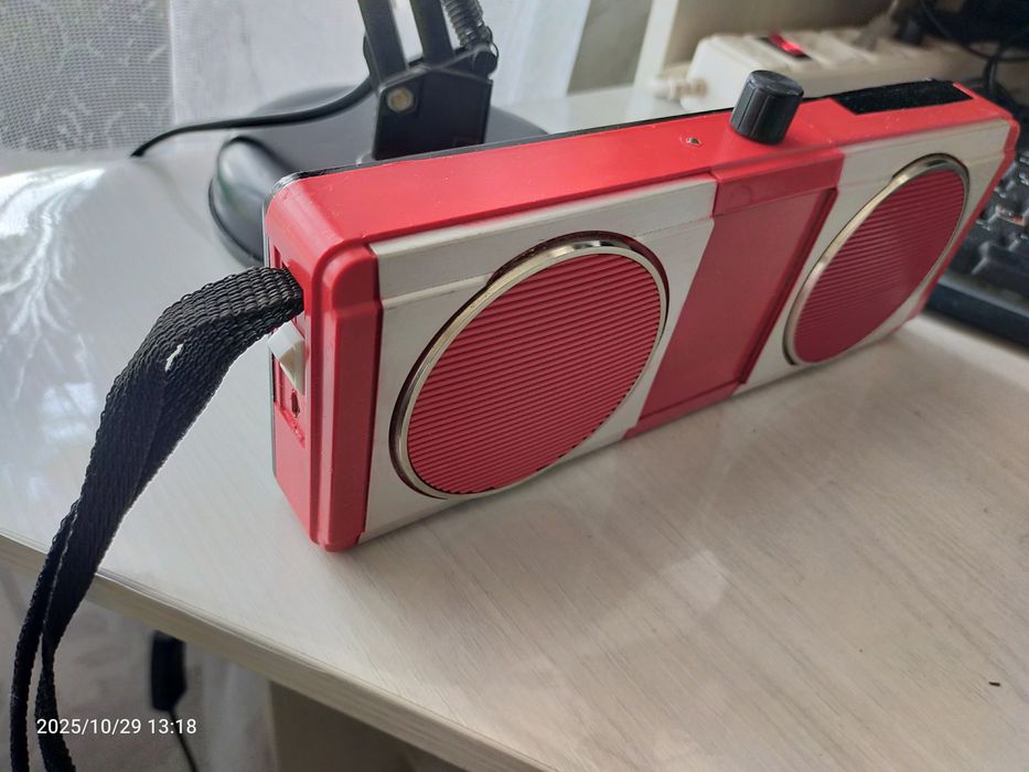 Блютуз колонка на аккумуляторе 18650.